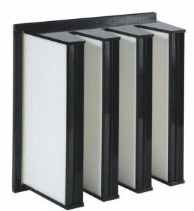 Bộ lọc khí với lượng lớn HEPA V-Bank
